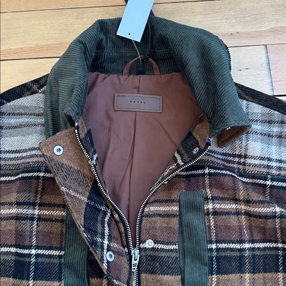 NWT Blank NYC Mixed Plaid Jacket - Picture 8 of 14